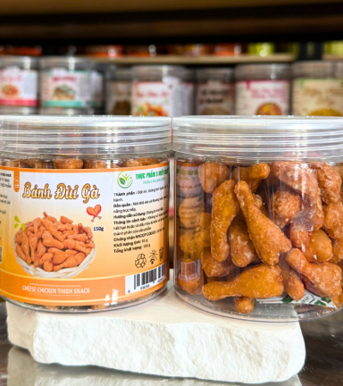Bánh Đùi Gà Mini Thơm Ngon 150g - Hộp Pet - BDGMHP150G