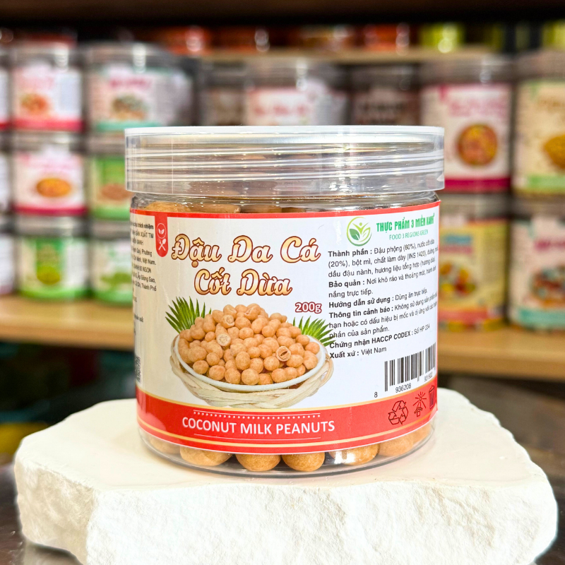 Chuyên sỉ đậu Da Cá Cốt Dừa Thơm Ngon Mini 200g - Hộp Pet 7 Chuyên sỉ đậu Da Cá Cốt Dừa Thơm Ngon Mini 200g - Hộp Pet