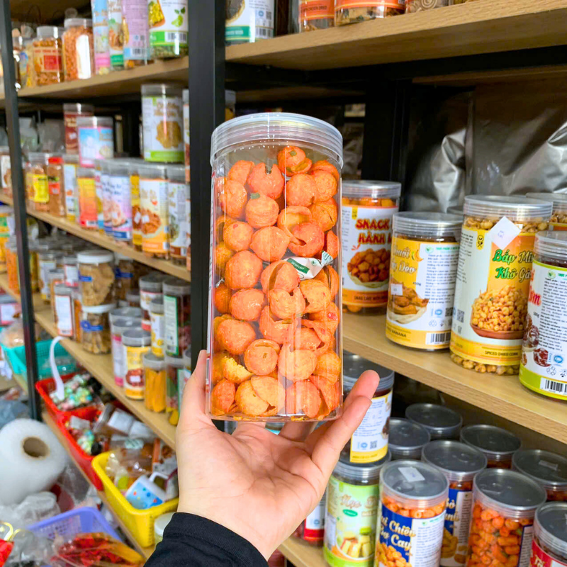 Nơi lấy sỉ snack Sò Hành Lá Đậm Vị 250g - Hộp Pet 5 Nơi lấy sỉ snack Sò Hành Lá Đậm Vị 250g - Hộp Pet