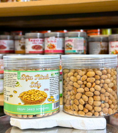 Đậu Nành Sấy Thơm Ngon Mini 200g - Hộp Pet - DNSMHP200G