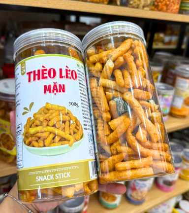 Thèo Lèo Mặn 300g Thơm Ngon - Hộp Pet - TLMHP300G