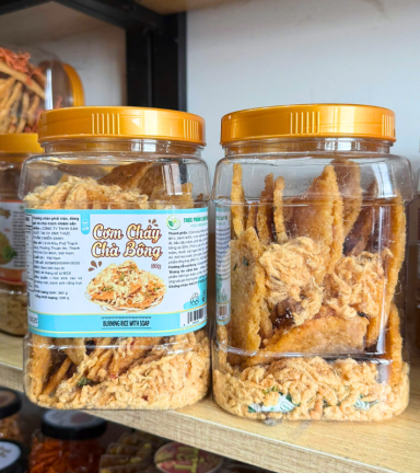 Cơm Cháy Chà Bông Thơm Ngon 500g - Hộp Lớn - CCCBHL500G