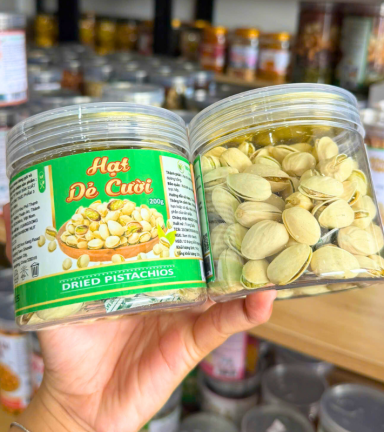 Hạt Dẻ Cười Mini Thơm Ngon 200g - Hũ Pet - HDCMHP200G