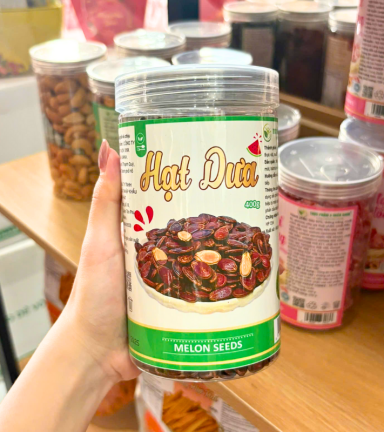Hạt Dưa Loại Đặc Biệt Thơm Ngon 400g - Hũ Pet - HDHP400G