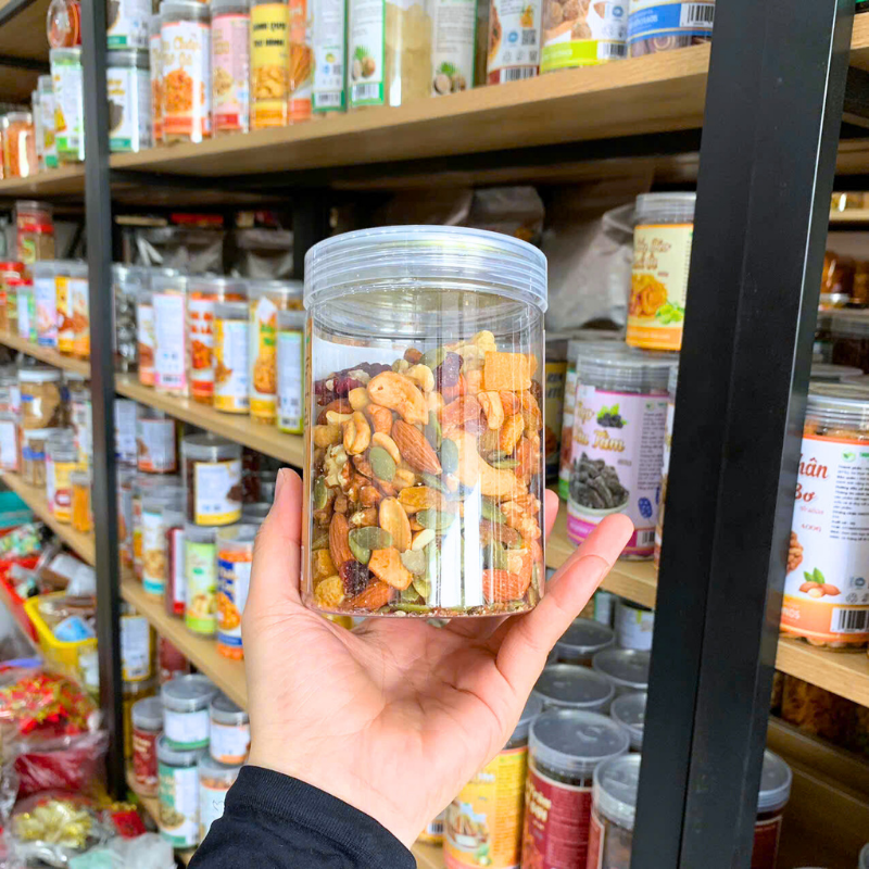 Granola Siêu Hạt Thơm Ngon 300g - Hũ Pet 5 Granola Siêu Hạt Thơm Ngon 300g - Hũ Pet