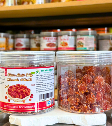 Chùm Ruột Sấy Chanh Muối Mini 250g - Hộp Pet - CRSCMHP250G