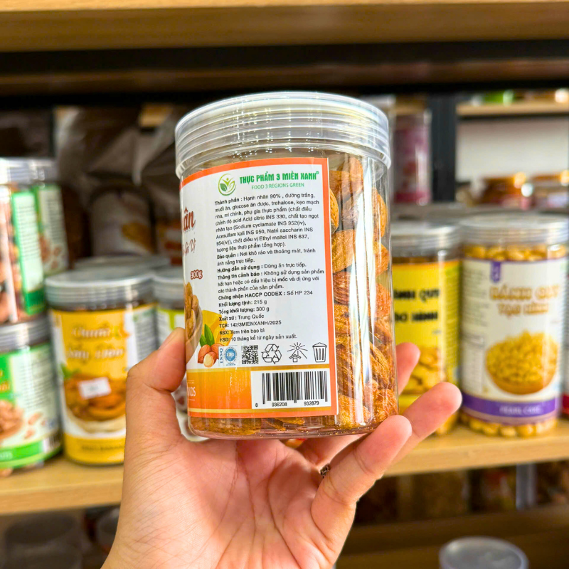 Shop sỉ hạnh Nhân Sấy Tẩm Vị - Hạnh Nhân Rang Bơ Vỏ Dày Thơm Ngon 300g - Hũ Pet 5 Shop sỉ hạnh Nhân Sấy Tẩm Vị - Hạnh Nhân Rang Bơ Vỏ Dày Thơm Ngon 300g - Hũ Pet