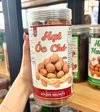 Quả Óc Chó Chile 350g - Hũ Pet - QOCCHP350G