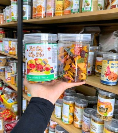 Trái Cây Sấy Dẻo Thơm Ngon 300g - Hũ Pet - TCSDHP300G