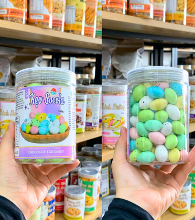 Kẹo Socola Trứng 500g - Hũ Pet - KSTHP500G