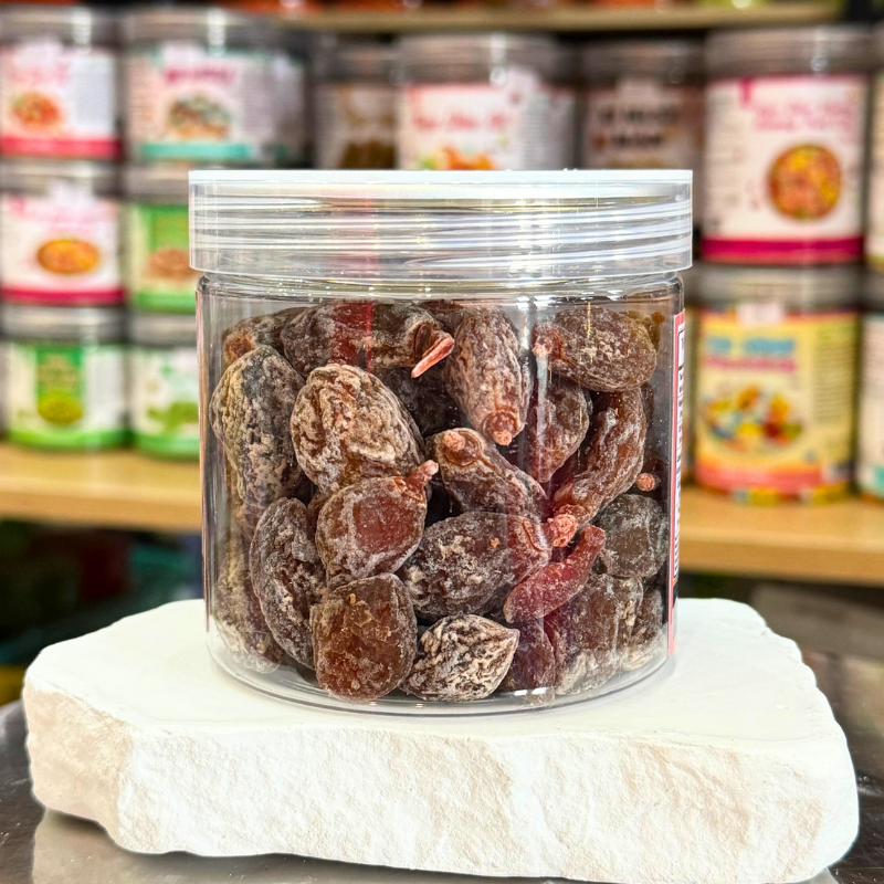 Shop sỉ ô Mai Mơ (Xí Muội Voi) Mini 250g - Hộp Pet 7 Shop sỉ ô Mai Mơ (Xí Muội Voi) Mini 250g - Hộp Pet