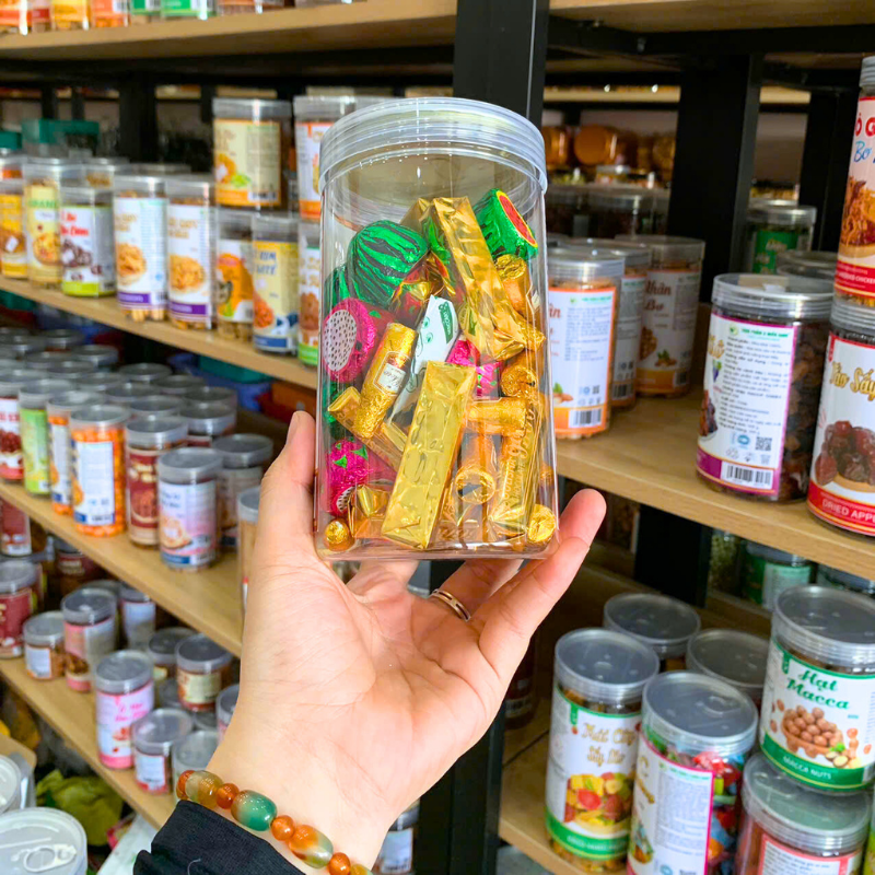 Shop sỉ kẹo Socola Mix 450g - Hũ Pet 5 Shop sỉ kẹo Socola Mix 450g - Hũ Pet