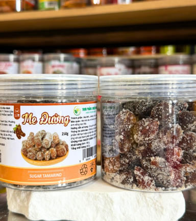 Me Đường Mini Thơm Ngon 250g - Hũ Pet - MDMHP250G
