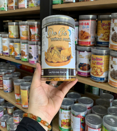 Da Cá Trứng Muối Thơm Ngon 200g - Hộp Pet - DCTMHP200G