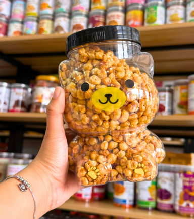 Bắp Tỏi Ớt Đậm Vị 450g - Hộp Gấu Lớn - BTOHGL450G