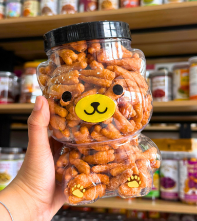 Bánh Đùi Gà Thơm Ngon 400g - Hộp Gấu Lớn - BDGHGL400G