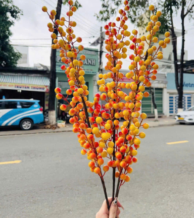 Combo 10 cành đông đào vàng 12 nhánh - COMBO10CNH