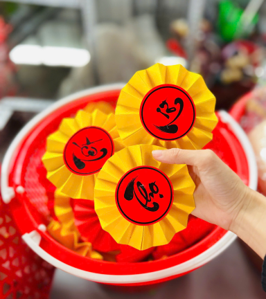 combo 5 Quạt xếp sẵn nhiều chữ - COMBO3QU