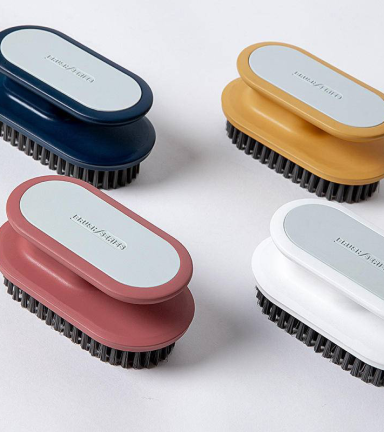 1 Bàn Chải Nhựa Chà Đồ chà Sàn Có Tay Cầm 12CM - BNCHINHA