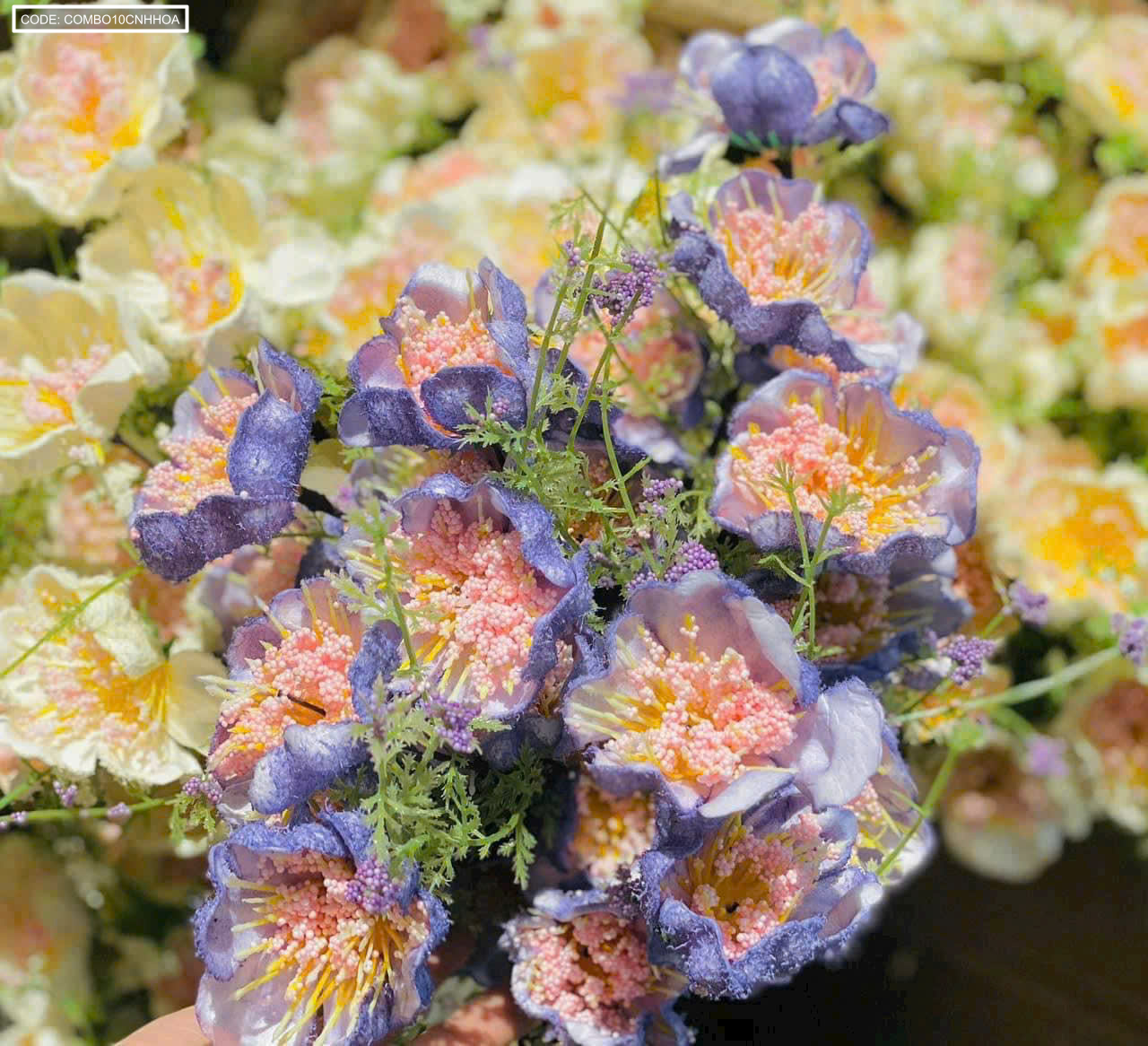 Combo 10 Cành HOA GẠO XỐP Nhiều Màu ( 10 Cành) 8 Combo 10 Cành HOA GẠO XỐP Nhiều Màu ( 10 Cành)