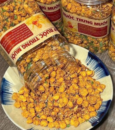 Bắp Ruốc Trứng Muối Nguyên Chất 500g - BPRUCTRNG