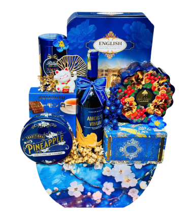 Hộp Quà Tết Sang Trọng – Set Quà Cao Cấp - Quà Trang Trí Tết Đẹp Mắt - QTTT28