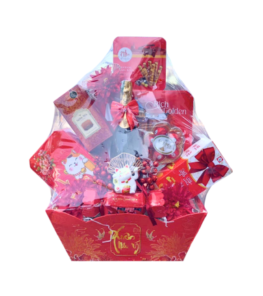 Set Quà Tết Cao Cấp – Hộp Quà Tết Sang Trọng – Quà Trang Trí Phòng Khách - QTTT38