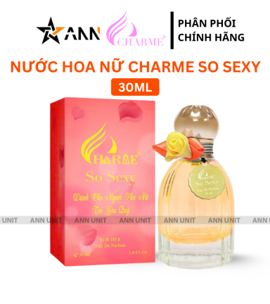 Nước Hoa Nữ Charme So Sexy 30ml - Hương Thơm Nữ Tính Quyến Rũ - CSS30ML