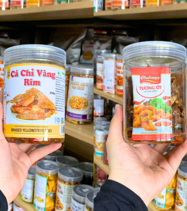 Cá Chỉ Vàng Rim Thơm Ngon 250g - Hộp Pet - CCVRHP250G
