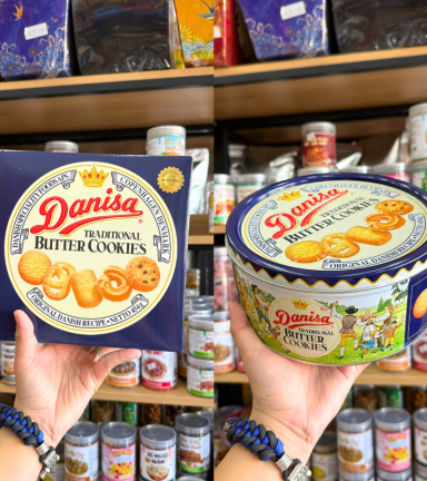 Bánh Danisa 454g - Bánh Quy Bơ Danisa (Kèm Túi) - Hộp Quà Tết - DANISA02