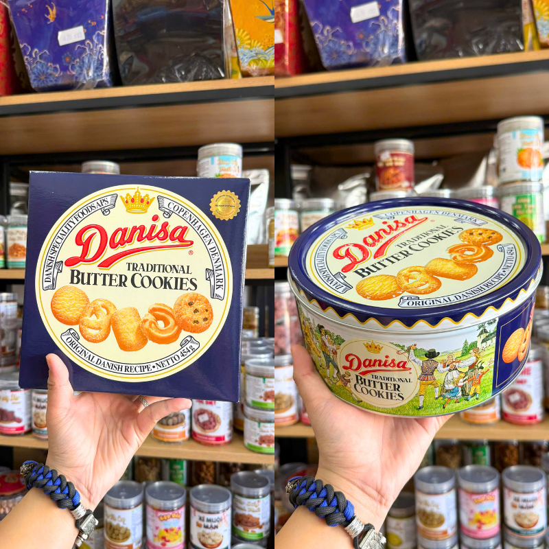 Shop sỉ bánh Danisa 454g - Bánh Quy Bơ Danisa (Kèm Túi) - Hộp Quà Tết 8 Shop sỉ bánh Danisa 454g - Bánh Quy Bơ Danisa (Kèm Túi) - Hộp Quà Tết