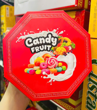 Kẹo Candy Fruit Thơm Ngon - Kẹo Trái Cây Trang Trí Tết - KCF01