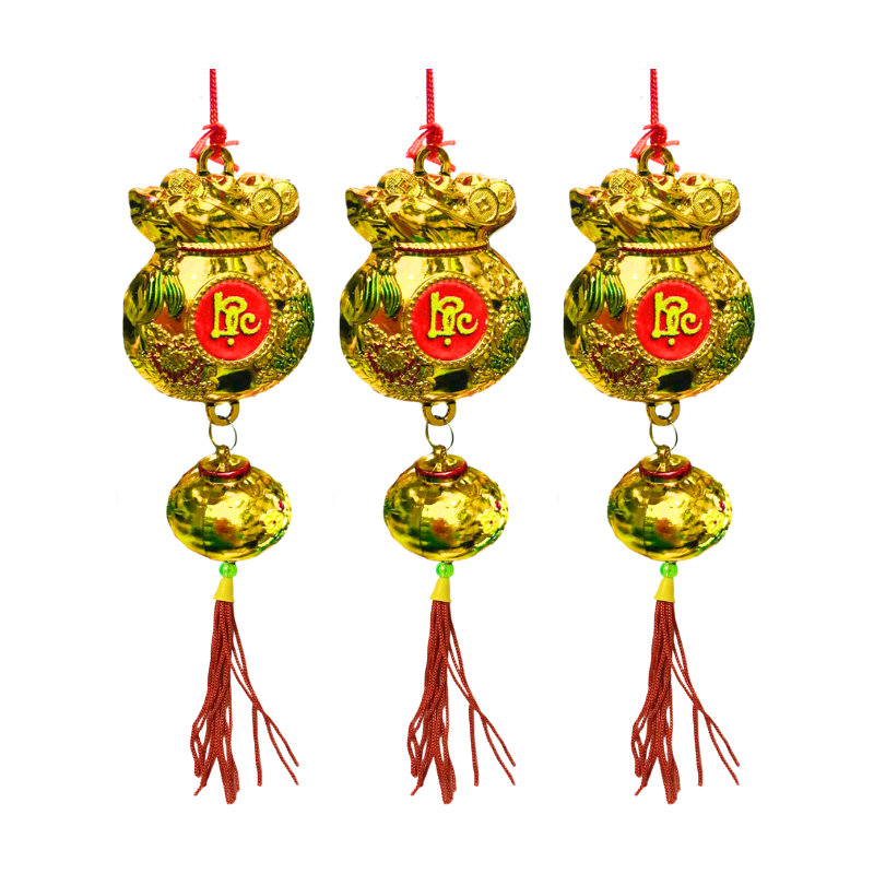 Nguồn hàng sỉ set 3 Dây Túi Tiền Phúc Lộc Tài Treo Cây Trang Trí Tết 2 Nguồn hàng sỉ set 3 Dây Túi Tiền Phúc Lộc Tài Treo Cây Trang Trí Tết
