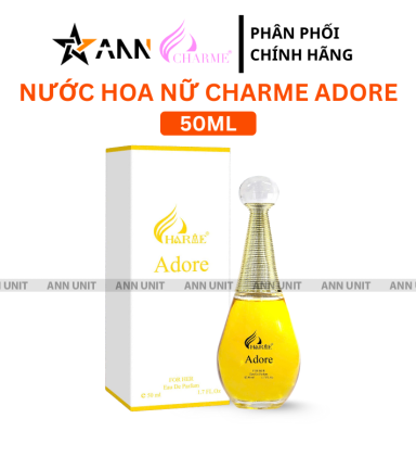 Nước Hoa Nữ Charme Adore 50ml - Hương Thơm Nữ Tính Sang Trọng - NHCA50ML