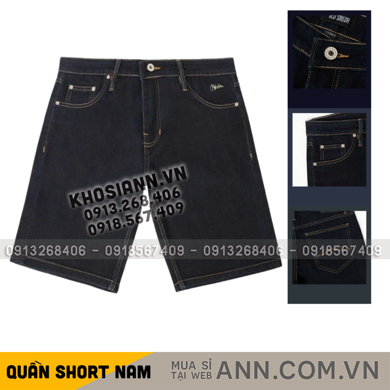 27620_13_20251212174824.png Quần Short Denim Nam Signature Old Sailor - 7184 - QB446