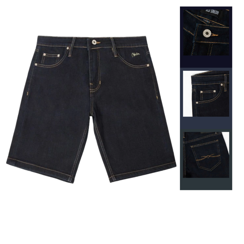 27620_14_20251212174829.png Quần Short Denim Nam Signature Old Sailor - 7184 - QB446