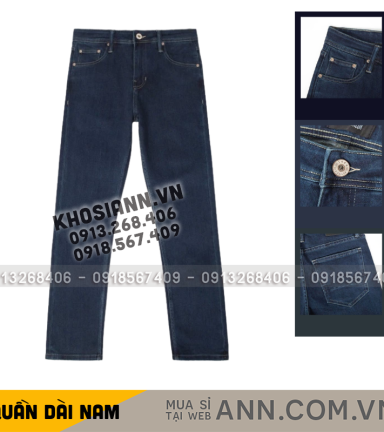 Quần Jean Dài Nam Form Slim-fit Old Sailor - 7160 - QB455