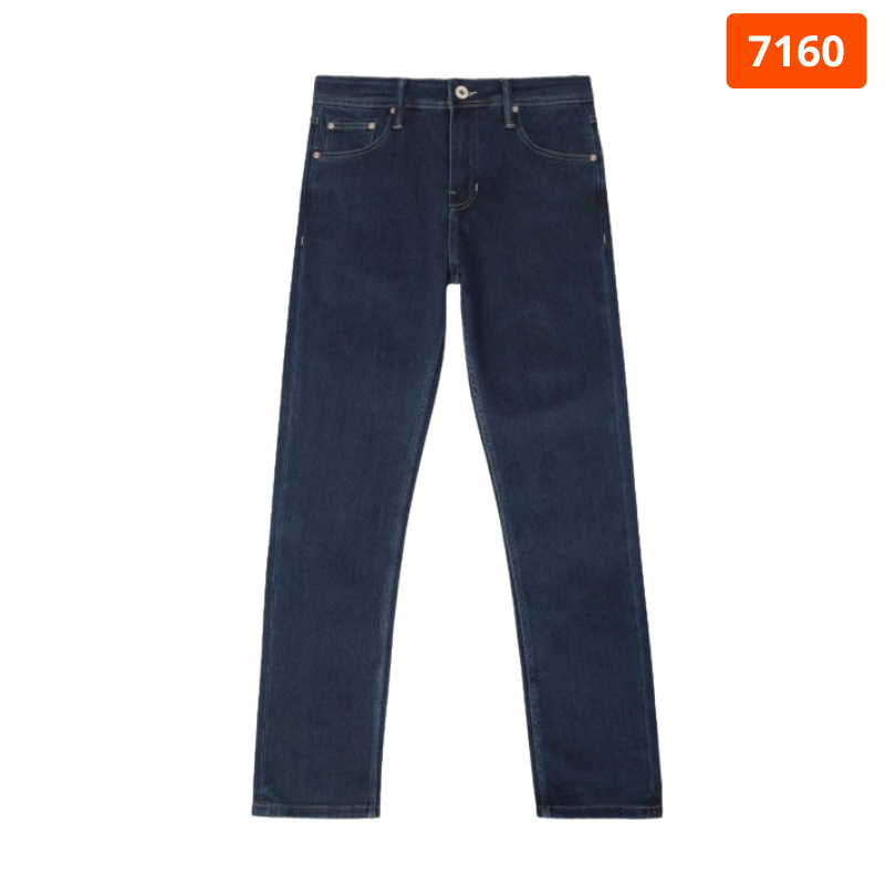 27629_111_20251213173619.png Quần Jean Dài Nam Form Slim-fit Old Sailor - 7160 - QB455