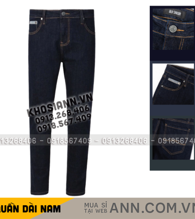 Quần Jean Dài Nam Form Slim-fit Old Sailor - 7288 - QB456