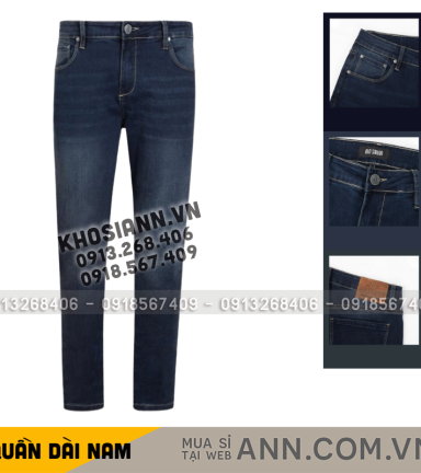 Quần Jean Nam Dài Form Slim-fit Old Sailor - 7276 - QB458