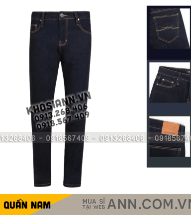 Quần Jean Dài Nam Form Slim-fit Old Sailor - 7260 - QB459