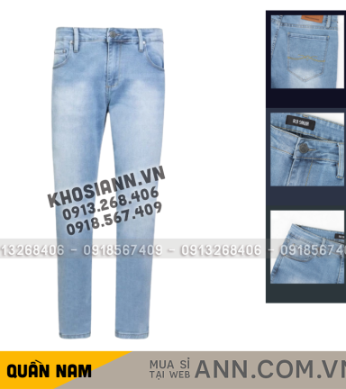 Quần Jean Dài Nam Form Slim-fit Old Sailor - 7274 - QB461
