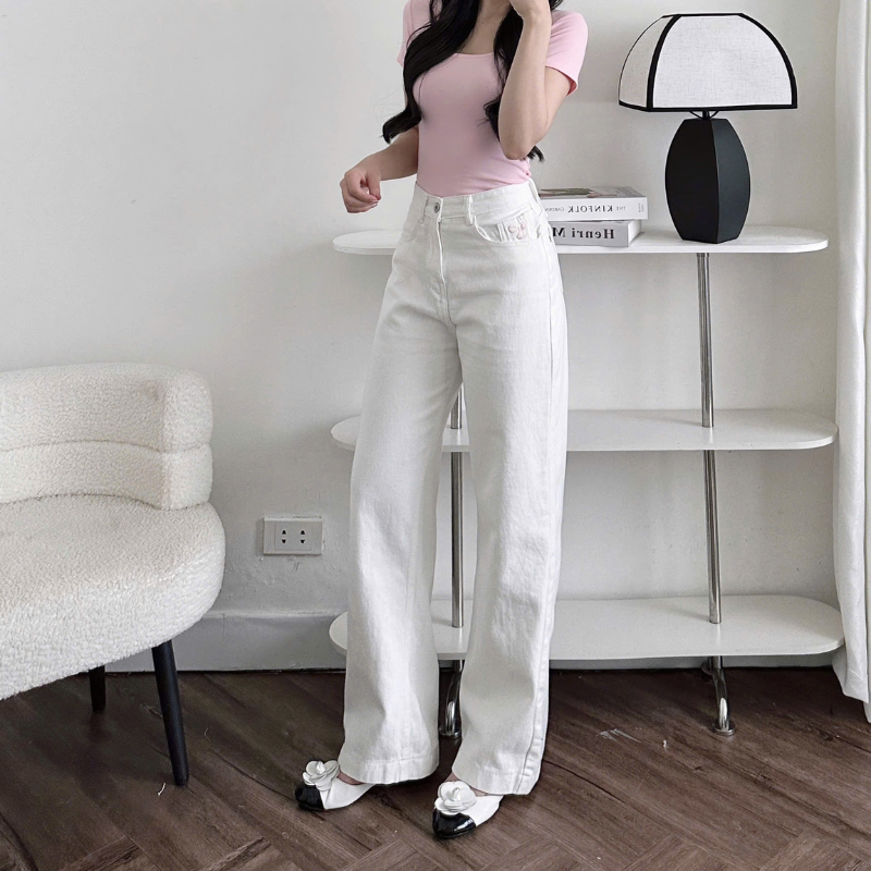 27646_14_20251215092128.png Quần Jeans Nữ Ống Rộng Vải Dày Mềm Không Co Giãn Phối Nơ Ở Túi Quần Cực Xinh - QG287