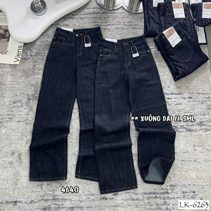 27649_66_20251215105134.png Quần Jeans Nữ Ống Suông Vải Dày Mềm Không Co Giãn Tôn Dáng - QG289