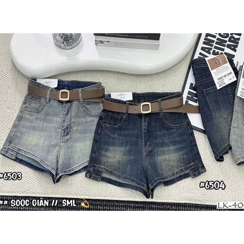 27654_114_20251215114126.png Quần Short Jean Nữ Không Co Giãn Đứng Form Chuẩn - QG294