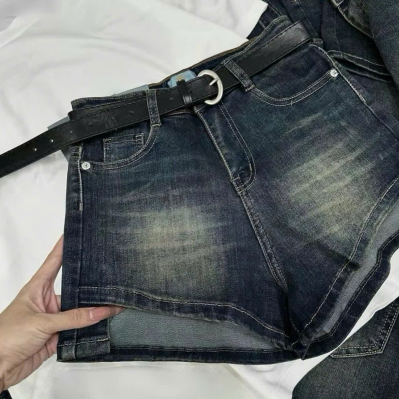 27654_116_20251215114127.png Quần Short Jean Nữ Không Co Giãn Đứng Form Chuẩn - QG294