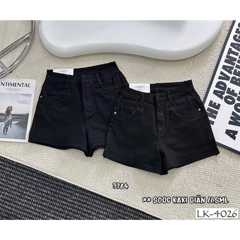 27655_121_20251215115309.png Quần Short Jean Trơn Nữ Không Co Giãn Đứng Form Chuẩn - Có 5 Màu Mặc Cực Xinh - QG295