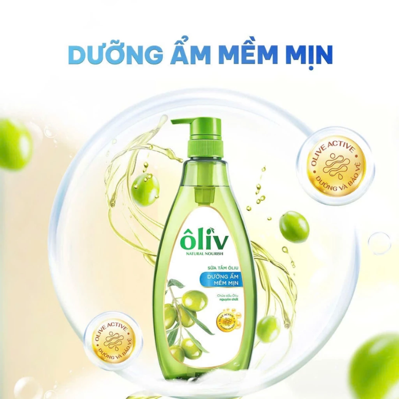 27658_17_20251215155938.png Sữa Tắm Ôliu Ôliv 3x Dưỡng Ẩm 650ml Xanh Dương - Tặng Dầu Gội Ôliu Giúp Giảm Gãy Rụng Tóc - 8935136865334