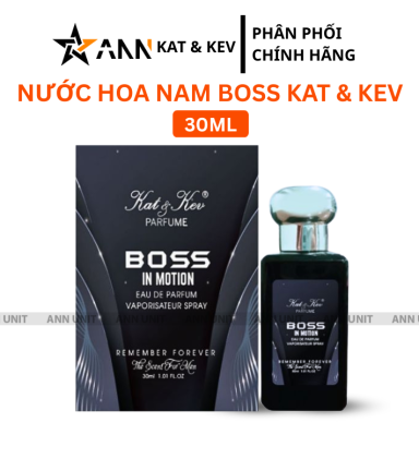 Nước Hoa Nam Boss Kat & Kev 30ml - Hương Thơm Nam Tính Sang Trọng - KKBOSS30ML