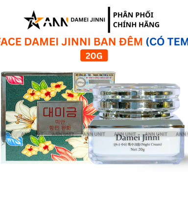 Kem Face Damei Jinni Dm Ban Đêm Có Tem 20g Công Nghệ Hàn Quốc Phiên Bản Mới - 4719855331011DMMOI